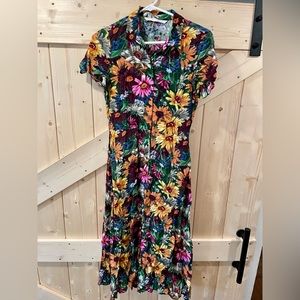 Zara Floral Dress